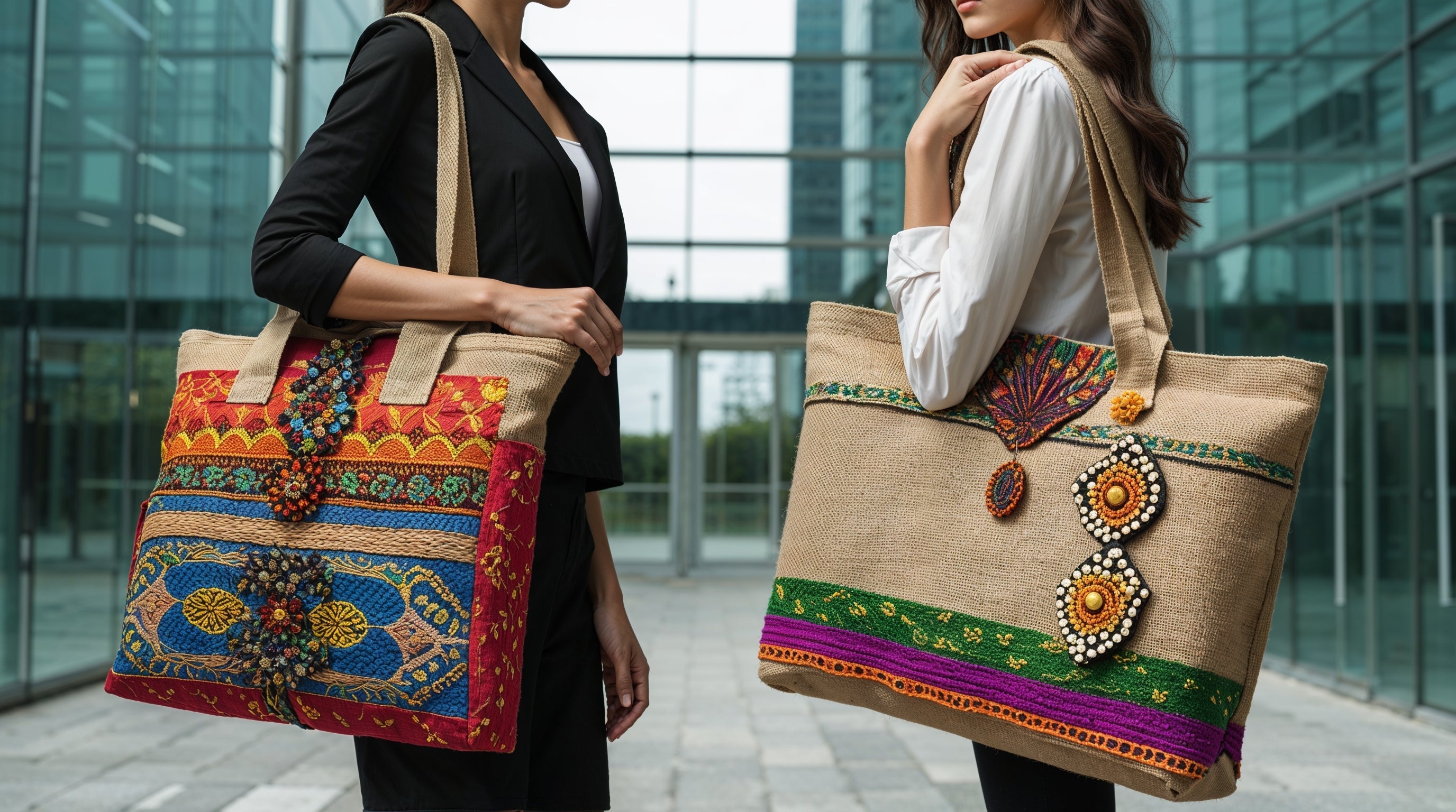 fashion jute bags