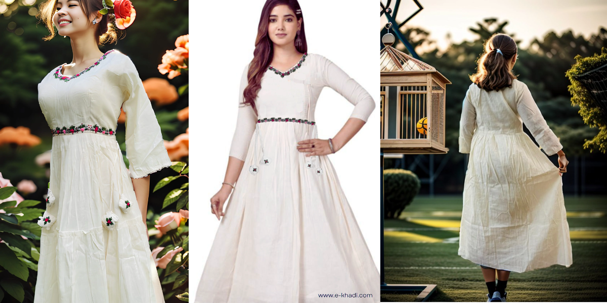 khadi dresses online