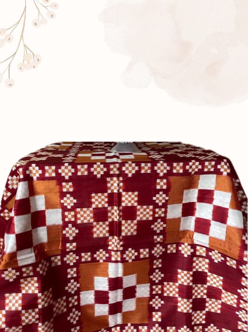 Handwoven Sambalpuri Pasapalli silk saree Handwoven Sambalpuri Pasapalli silk saree