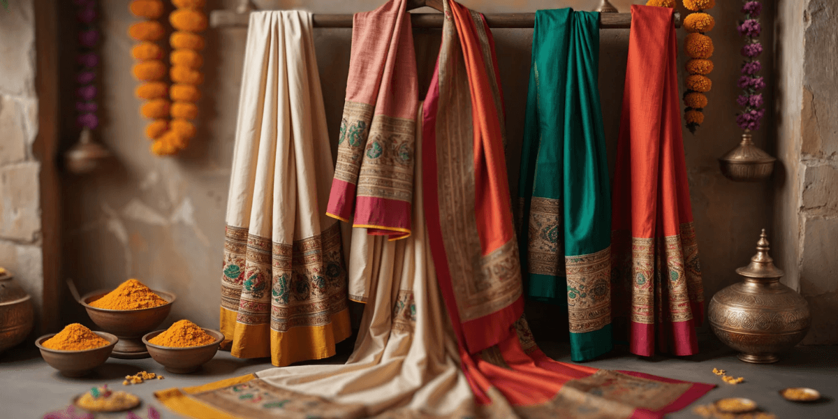 Handwoven dupattas