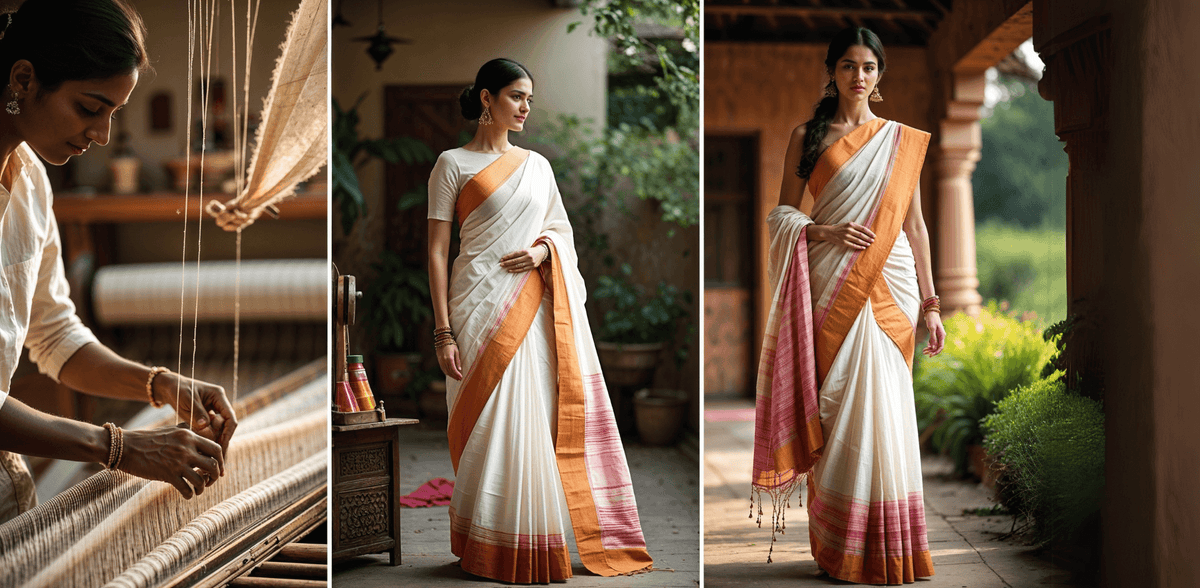 Handloom Silk Saree Online: Handcrafted Elegance for the Eco-Conscious Woman