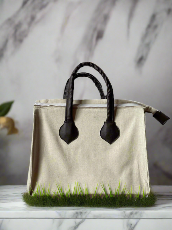 Khadi Women's Handbag – Sustainable, Stylish, and Secure