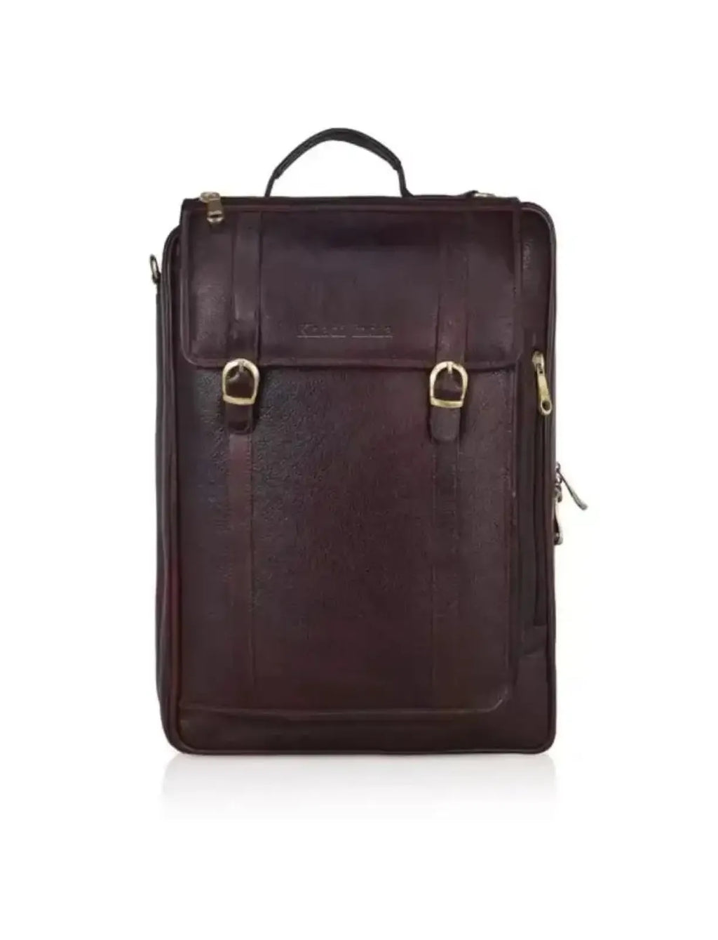 Brown Leather Office-cum-Laptop Bag LEATHER LAPTOP BAG Brown