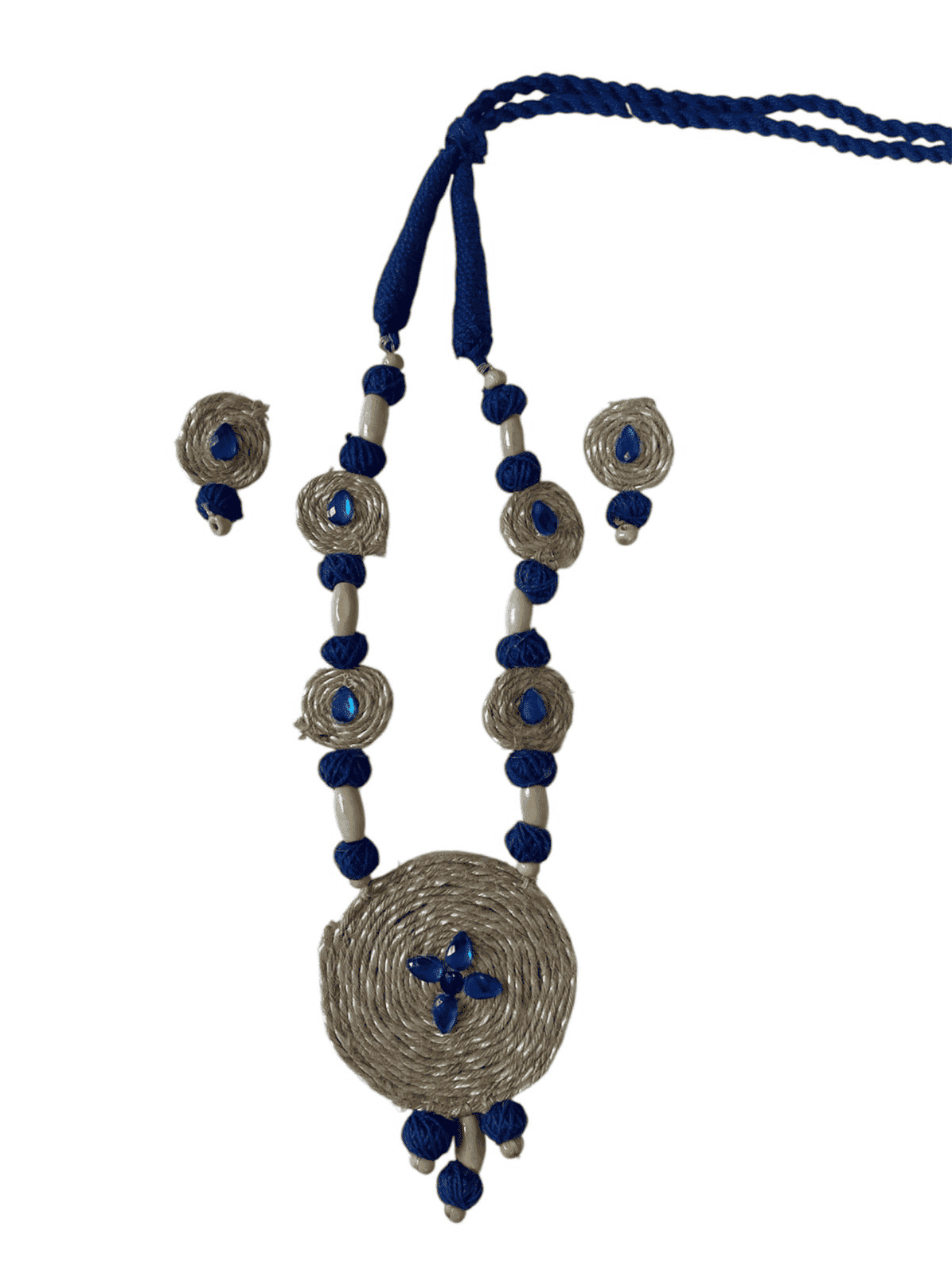 Coin design necklace set