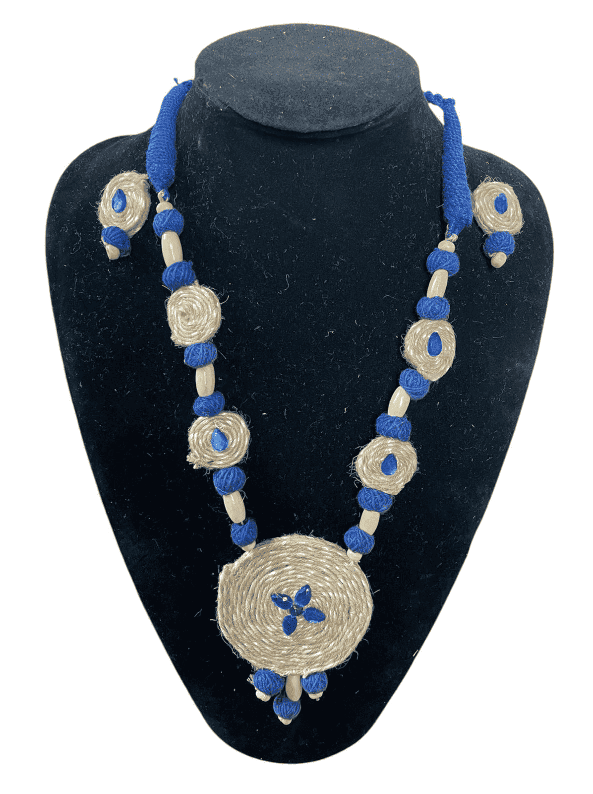 Coin design necklace set