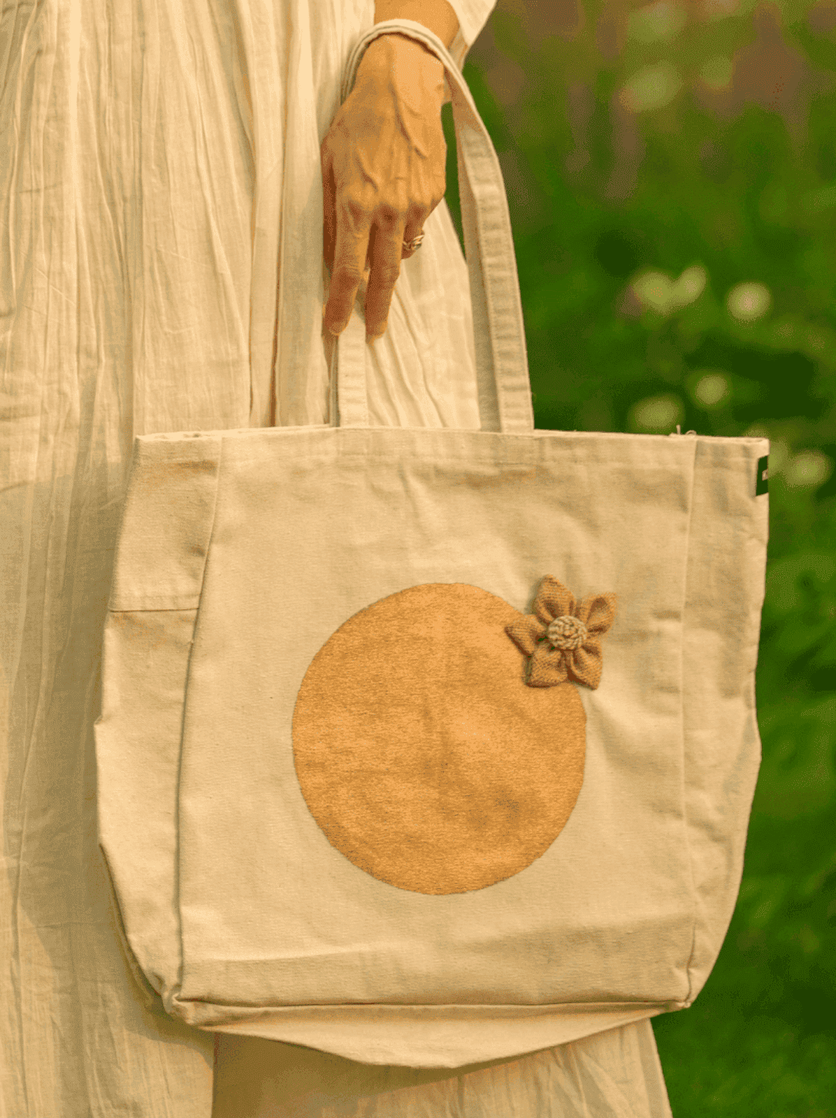 Khadi Women's Tote bag – Sustainable, Stylish, and Secure - WOMEN | E-Khadi