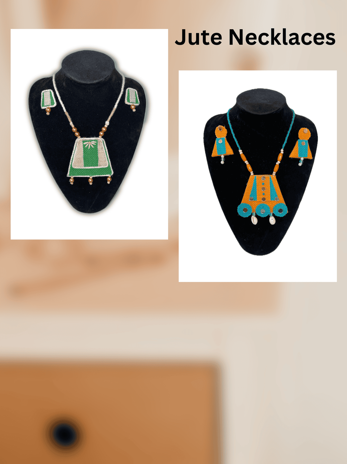 Mountain tassel jewelry set
