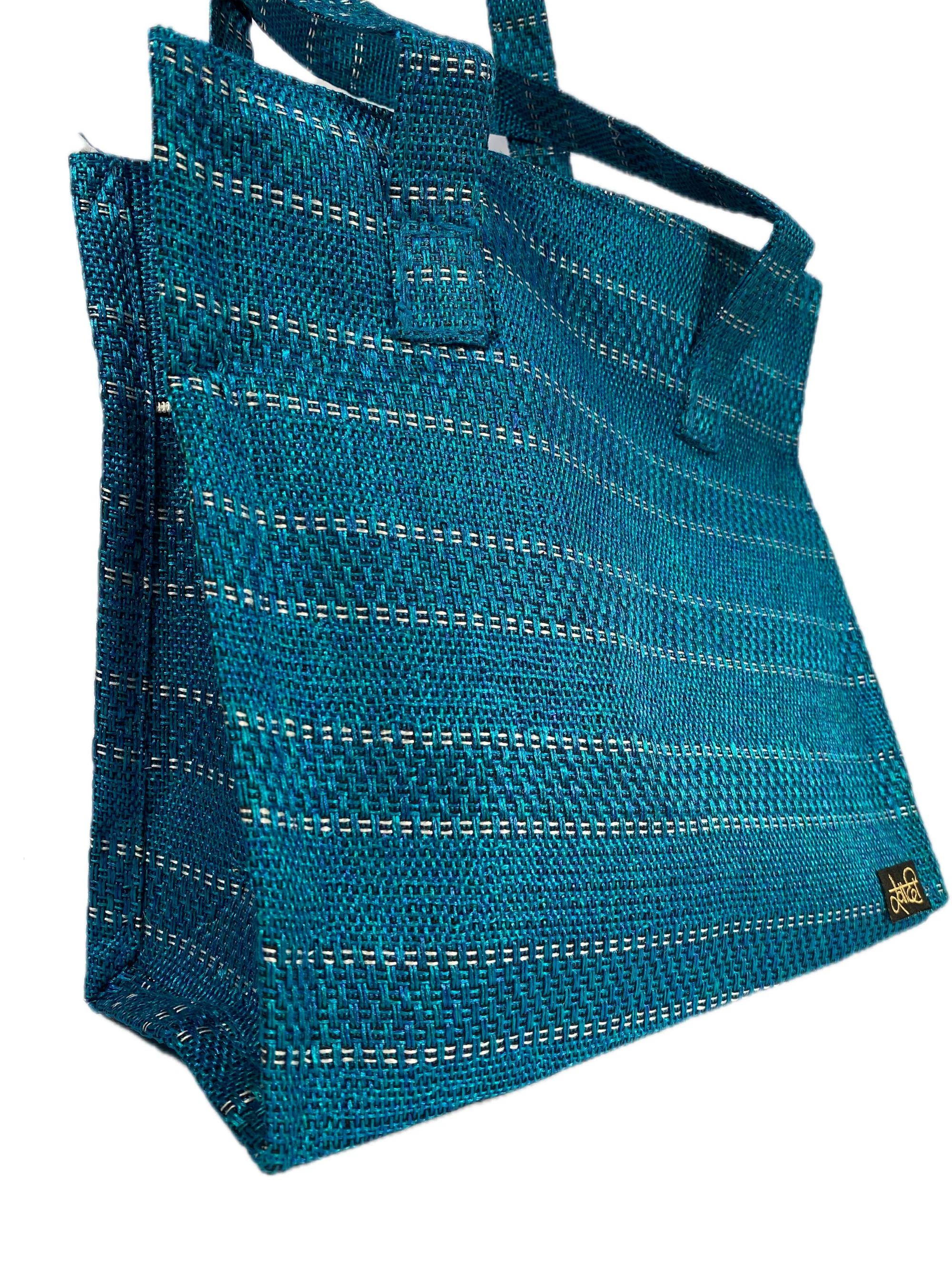 Handwoven Blue HandBag