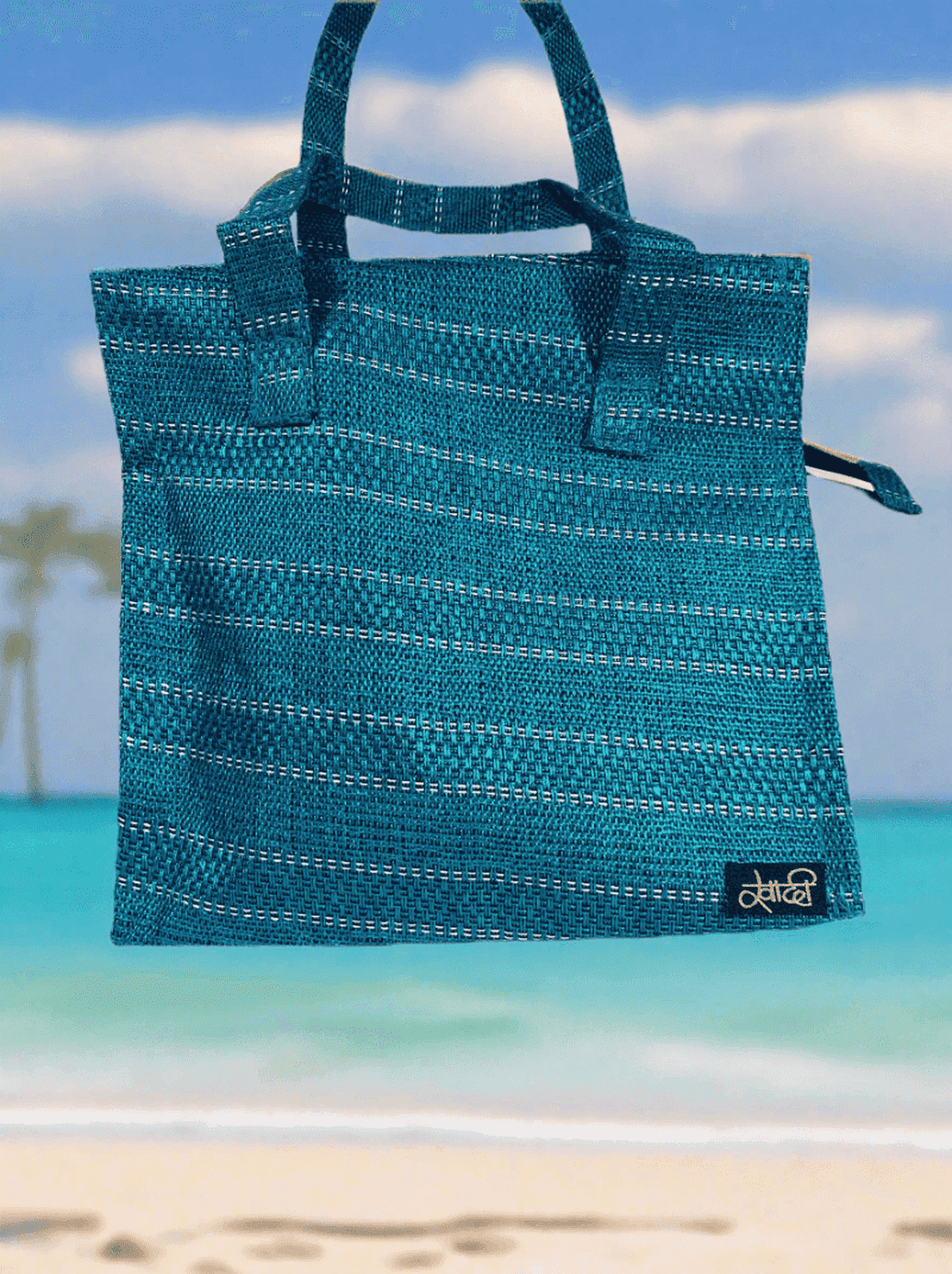 Blue Handbag – Stylish, Sustainable, and Perfect - WOMEN | E-Khadi