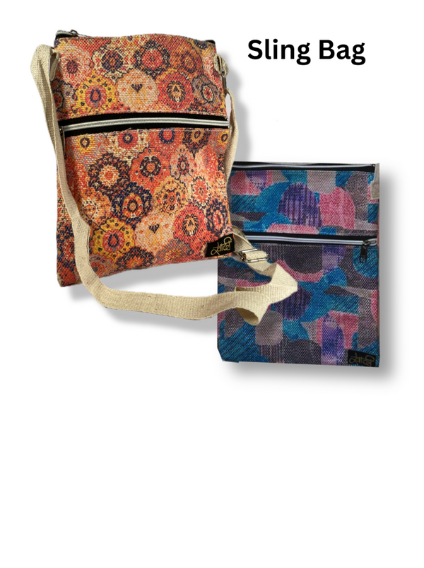 Burlap Sling Bag – Stylish, Sustainable, and Perfect for Everyday Adventures