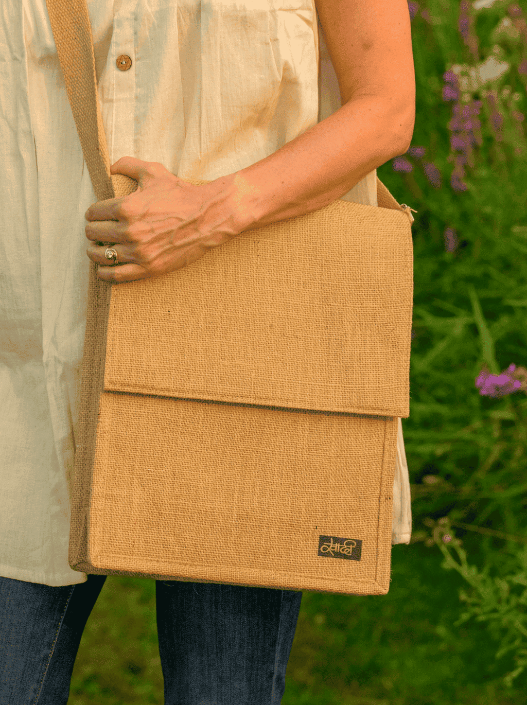 Jute Messenger Bag – Stylish, Sustainable, and Perfect for Everyday Use - MEN | E-Khadi