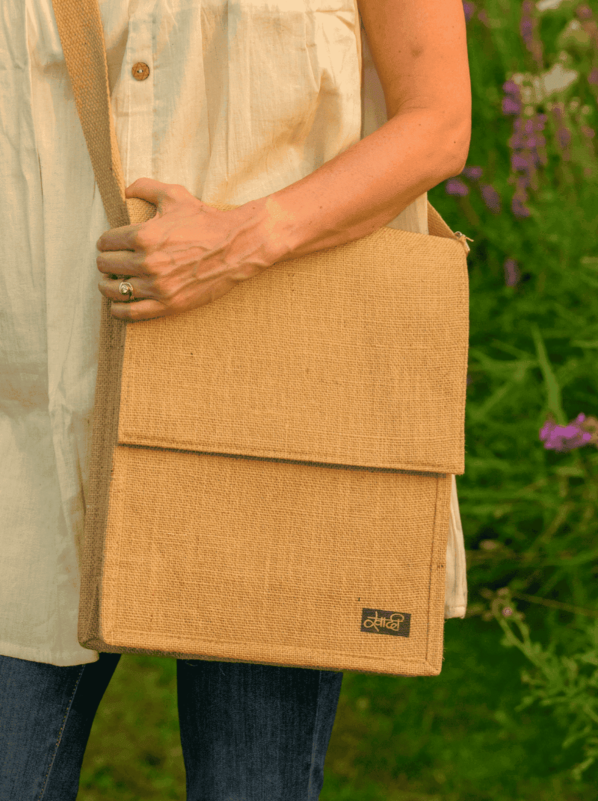 Jute Messenger Bag – Stylish, Sustainable, and Perfect for Everyday Use - MEN | E-Khadi