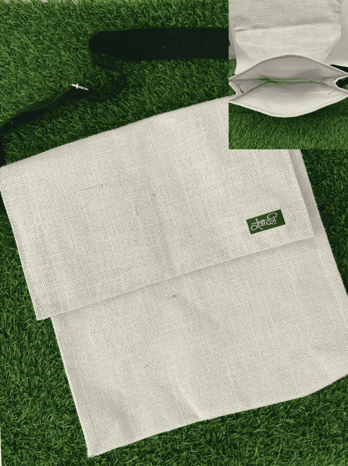 White Jute Messenger Bag – Stylish, Sustainable, and Perfect for Everyday Use