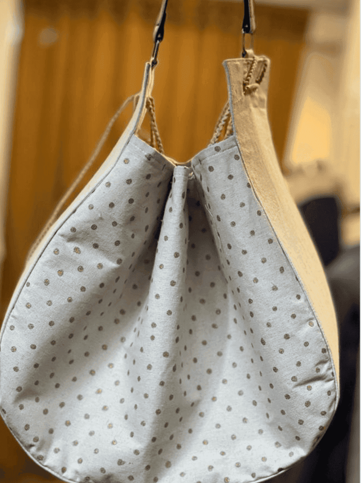 Khadi Handbag for women – Sustainable Tote Bag with Vegan Leather Handle - WOMEN | E-Khadi