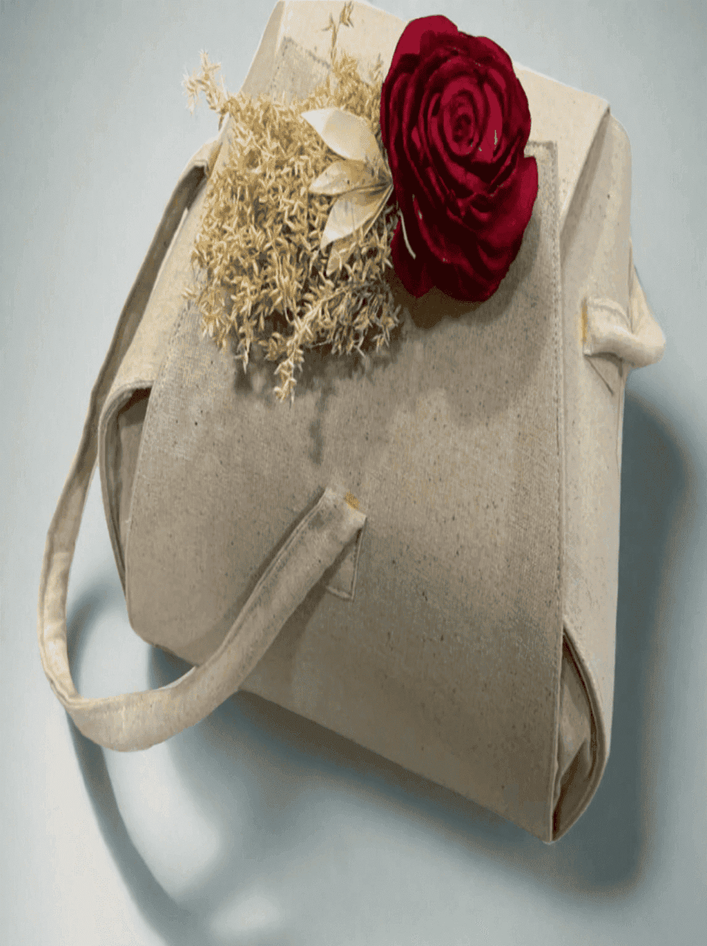 Khadi Handbag for Women – Sustainable Gift Bag with Khadi Handle - WOMEN | E-Khadi
