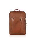 A Tan Leather Office-cum-Laptop Bag
