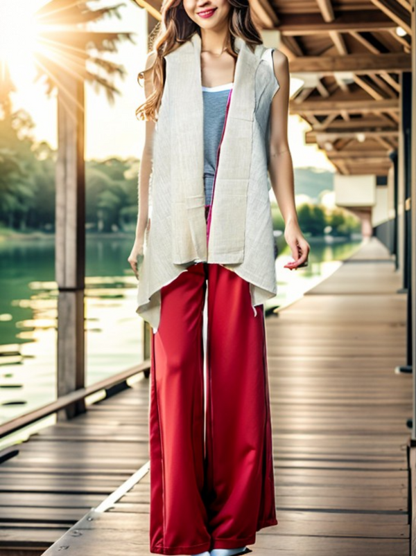 Khadi Cotton Long white Shrugs – Sustainable Style