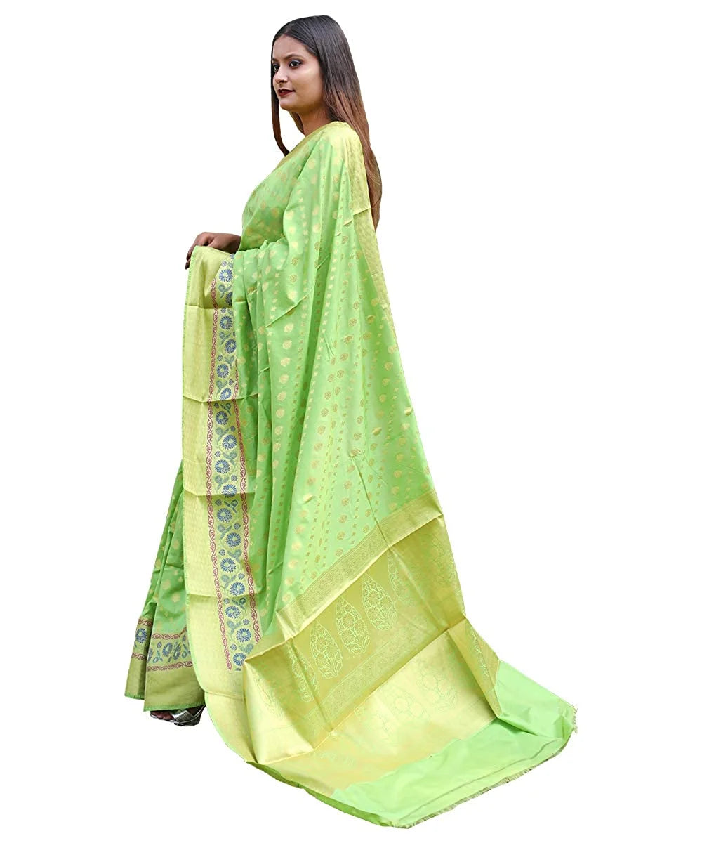 Women’s Banarasi Silk Saree with Blouse Piece