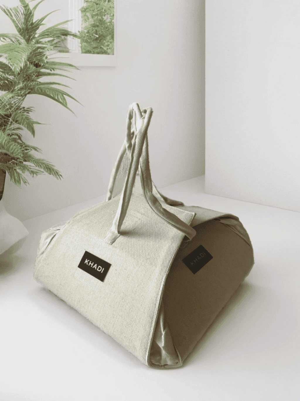 Khadi Handbag for Women – Sustainable Gift Bag with Khadi Handle - WOMEN | E-Khadi