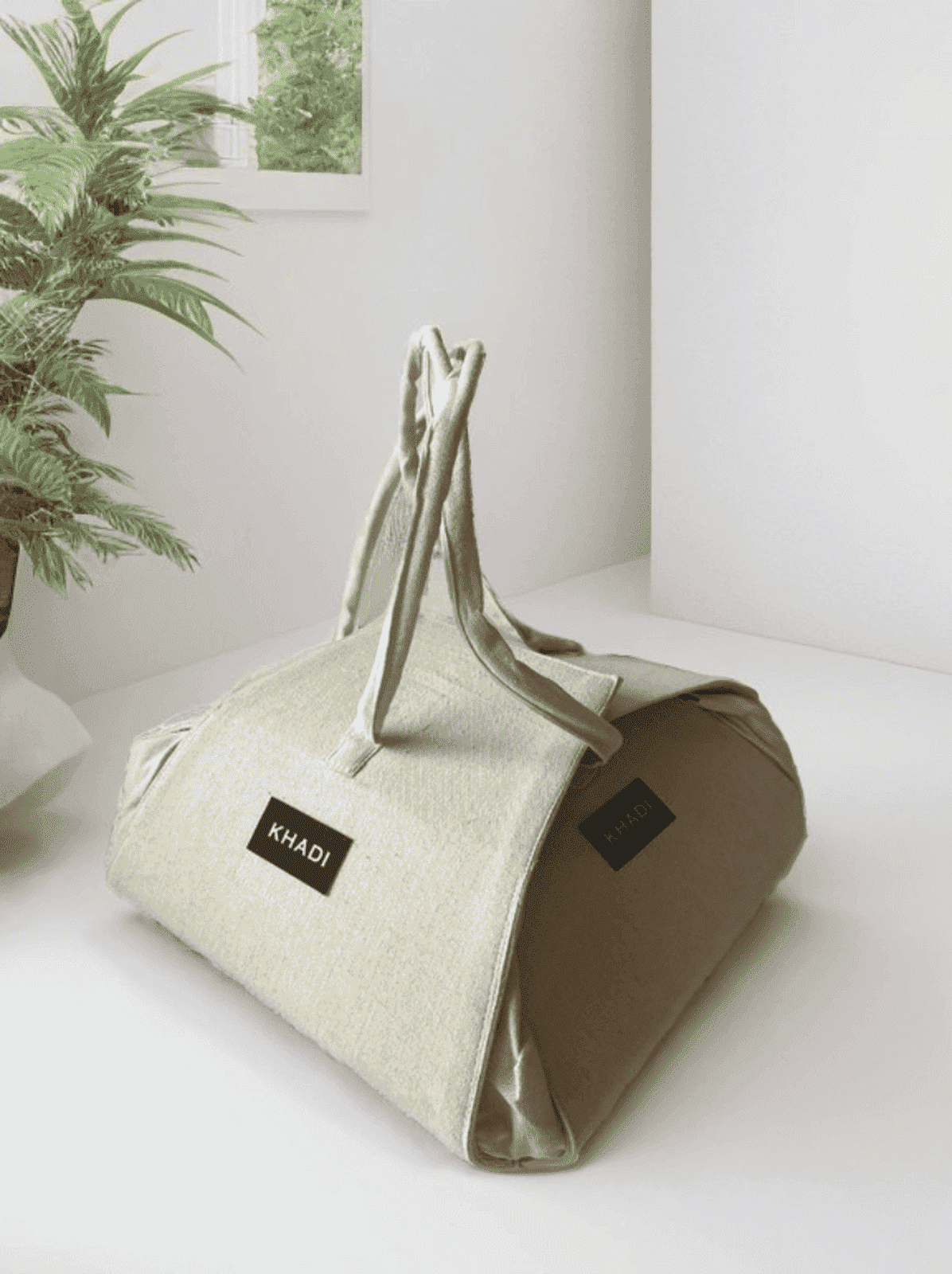 Khadi Handbag for Women – Sustainable Gift Bag with Khadi Handle - WOMEN | E-Khadi