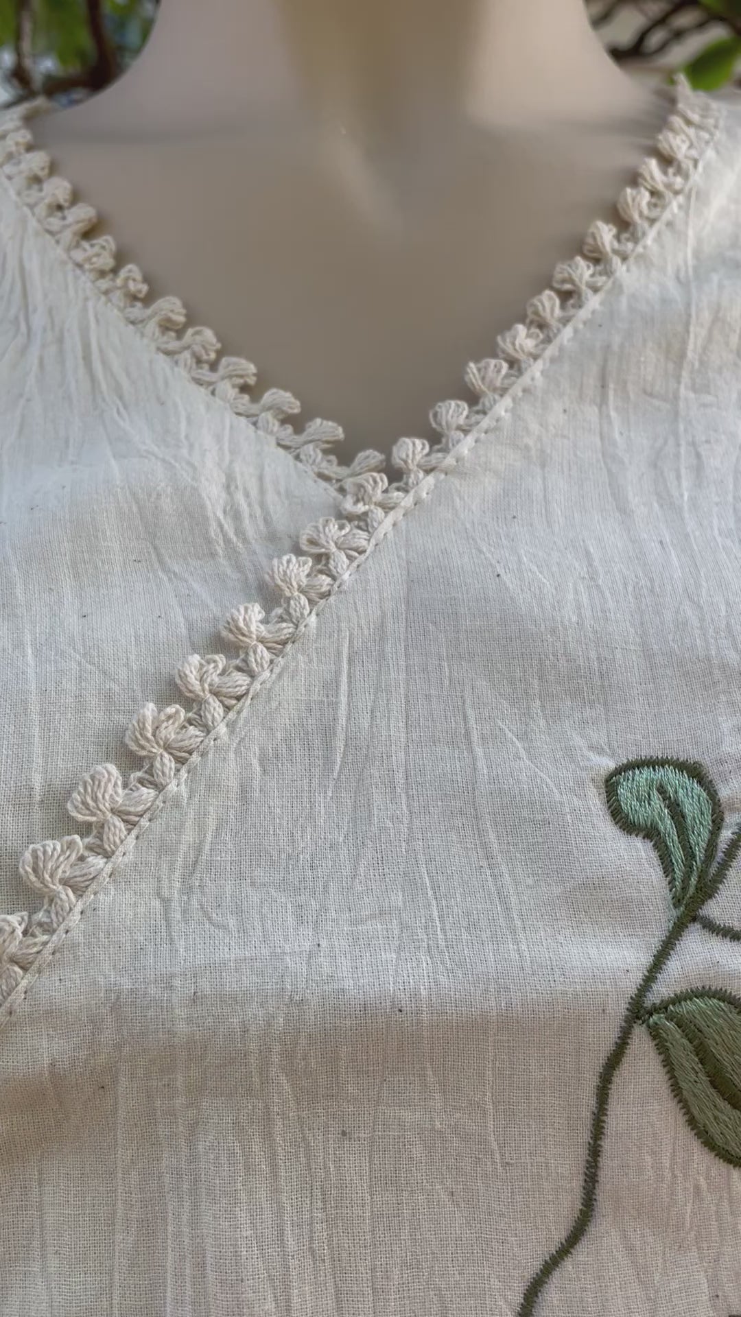 khadi cotton dress
